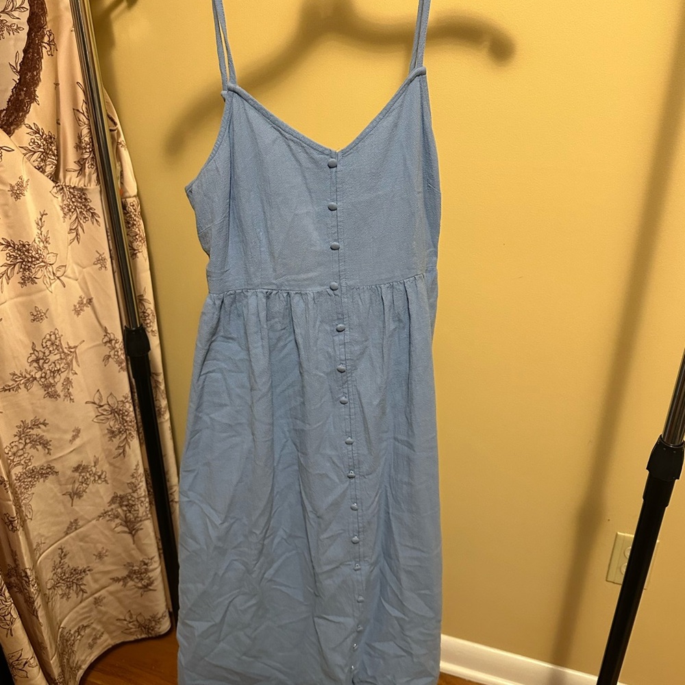 Target Light Blue Midi Dress